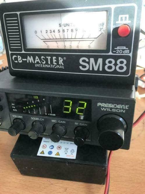 27 mc president Wilson 40 kan 4 watt € 98,00, Ophalen of Verzenden, Nieuw, Zender en Ontvanger