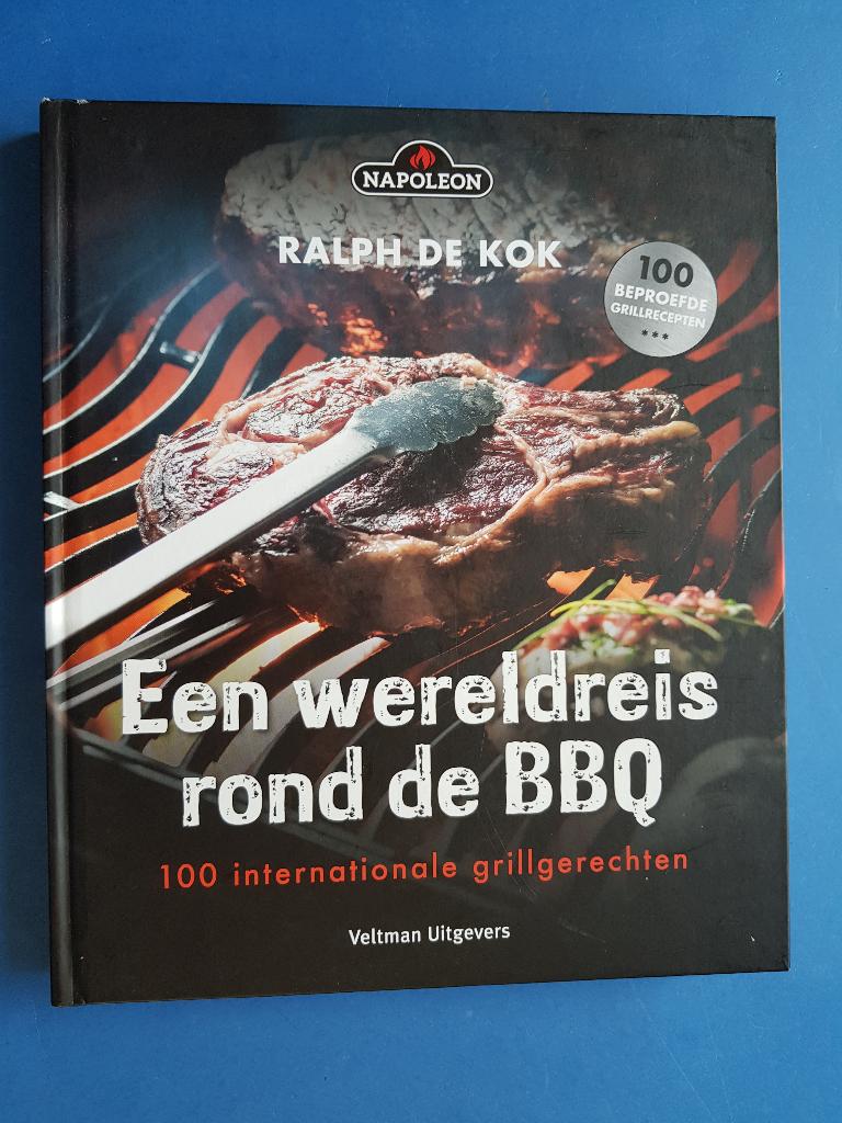 Een wereldreis rond de BBQ - Ralph de Kok, Verzenden, Zo goed als nieuw