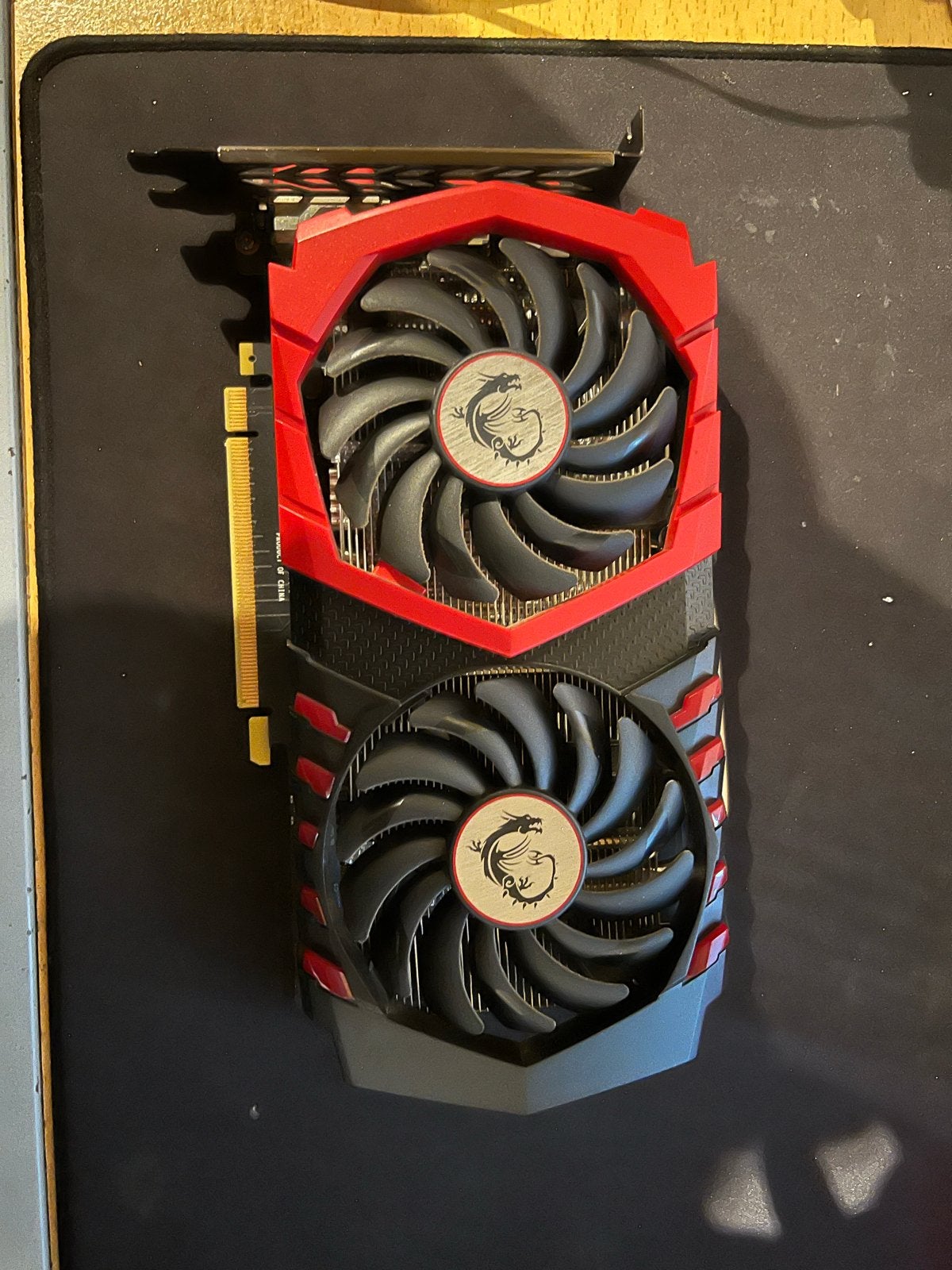 MSI GeForce GTX 1050 Ti Gaming X 4G Videokaart, Computers en Software, PCI-Express 3, Gebruikt, HDMI, Ophalen of Verzenden