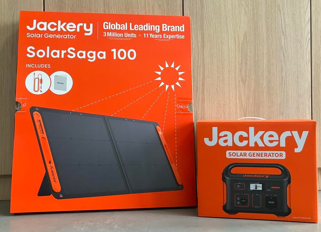 Jackery Solar Generator SolarSaga 100 - Nieuw in doos, Ophalen, Nieuw