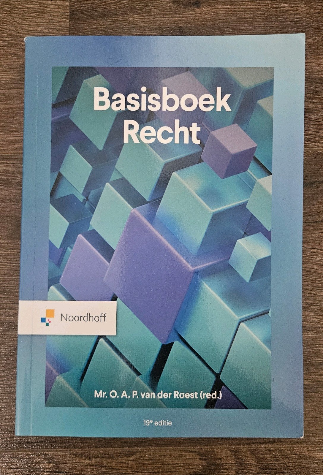 Basisboek recht 19e druk, Boeken, Studieboeken en Cursussen, Ophalen of Verzenden, Alpha