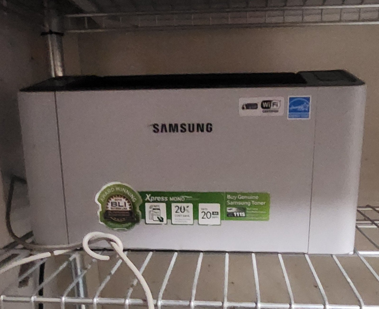 Samsung Xpress M2022W Laserprinter (Zwart-wit, Wifi), Computers en Software, Printers, Zo goed als nieuw, Printer, Laserprinter