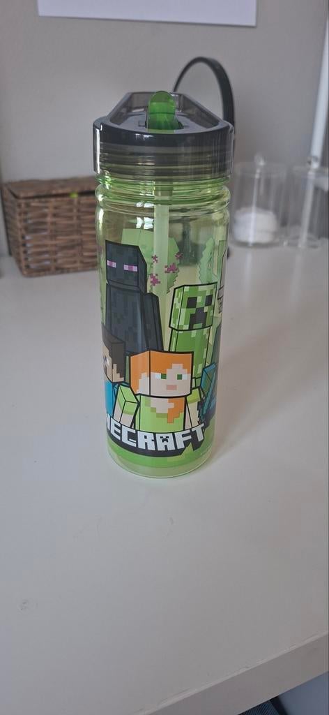 Nieuwe Minecraft drinkbeker met rietje, Ophalen, Nieuw