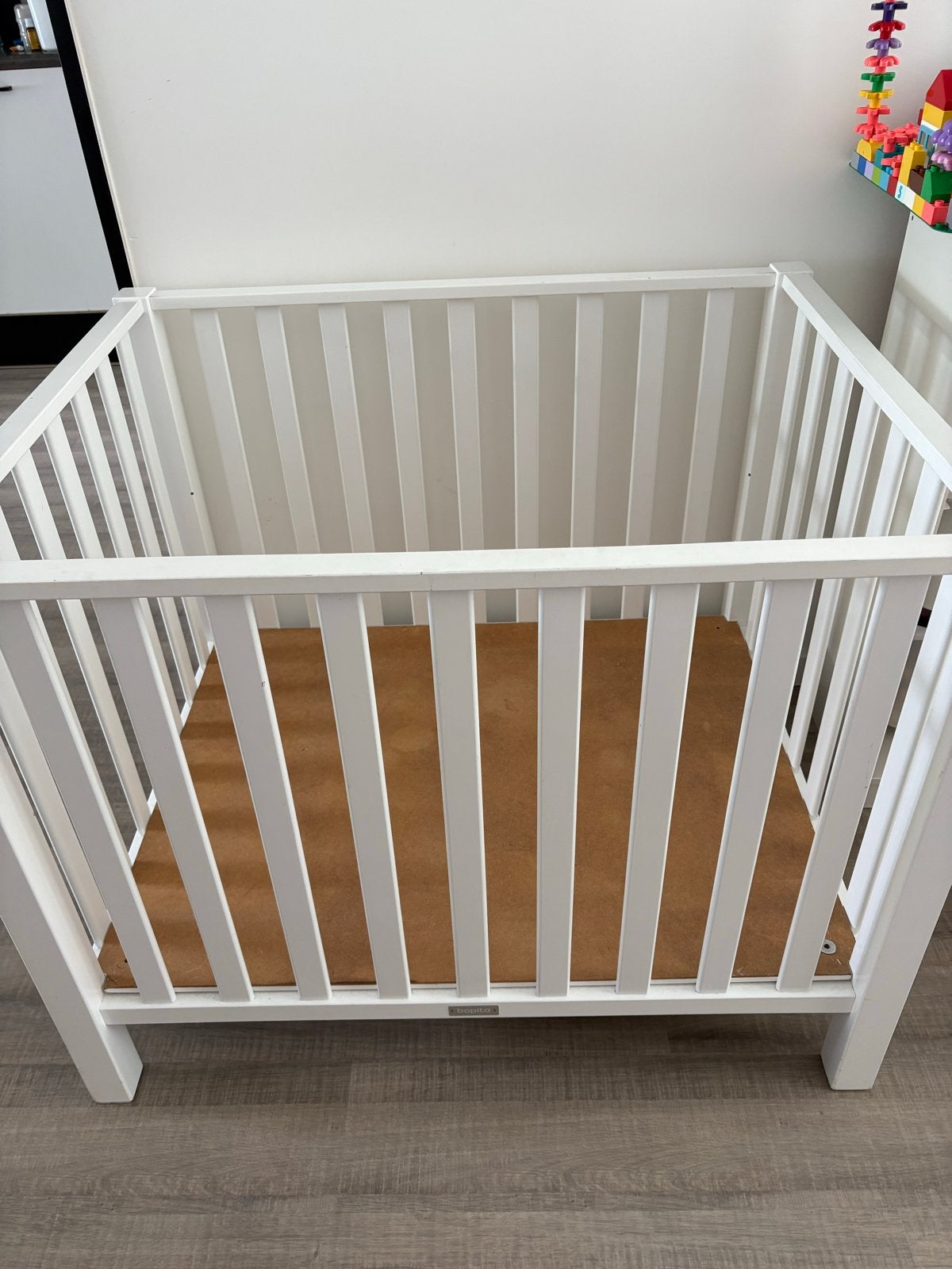 Bopita box, Kinderen en Baby's, Boxen, Ophalen, Gebruikt, Vierkant, Boxkleed
