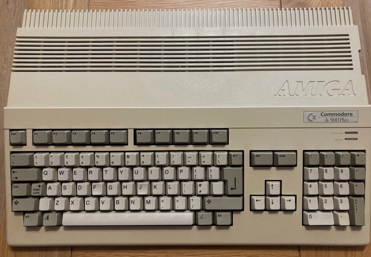 Vintage Commodore Amiga A-500 Plus (1991), Ophalen of Verzenden, Gebruikt, Zonder controller, Overige modellen