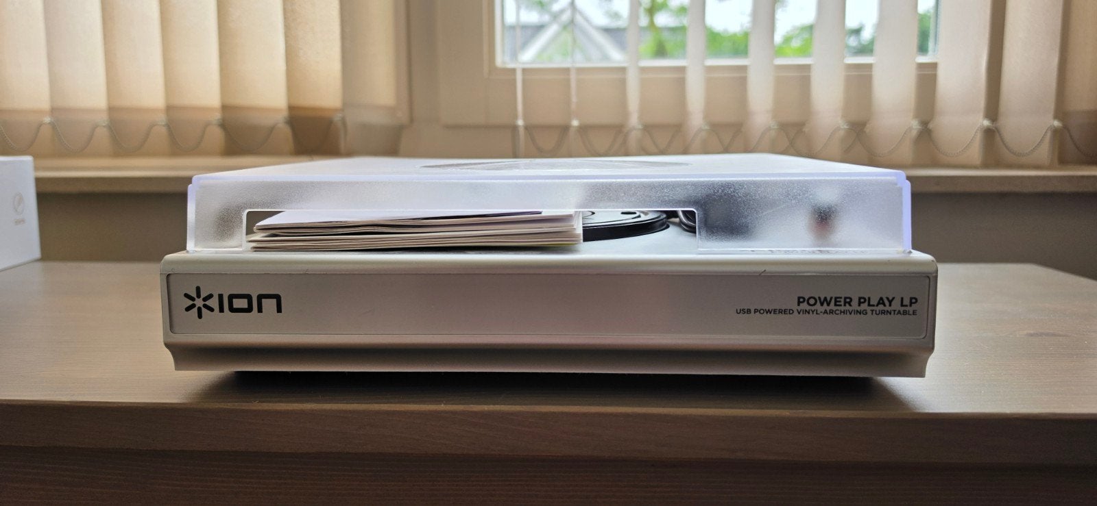 ION Power Play LP USB Platenspeler - LP naar MP3 Converter, Ophalen of Verzenden, Nieuw, Overige merken