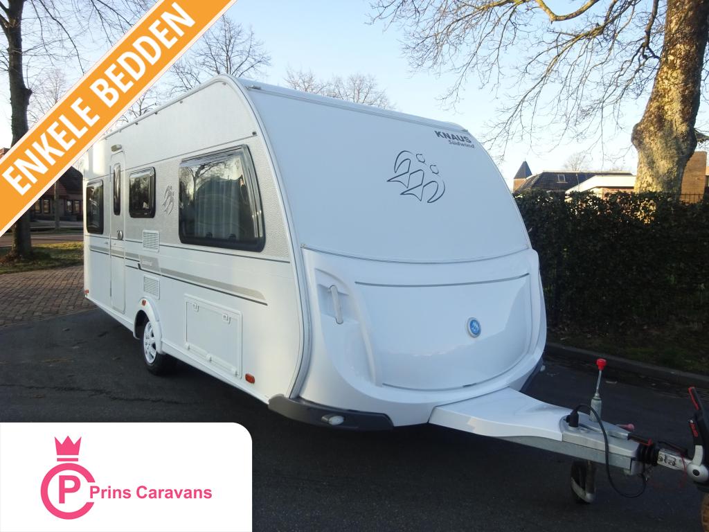 Knaus Sudwind 500 EU Enkele Bedden, Caravans en Kamperen, Caravans, Rondzit, Bedrijf, 5 tot 6 meter, Knaus