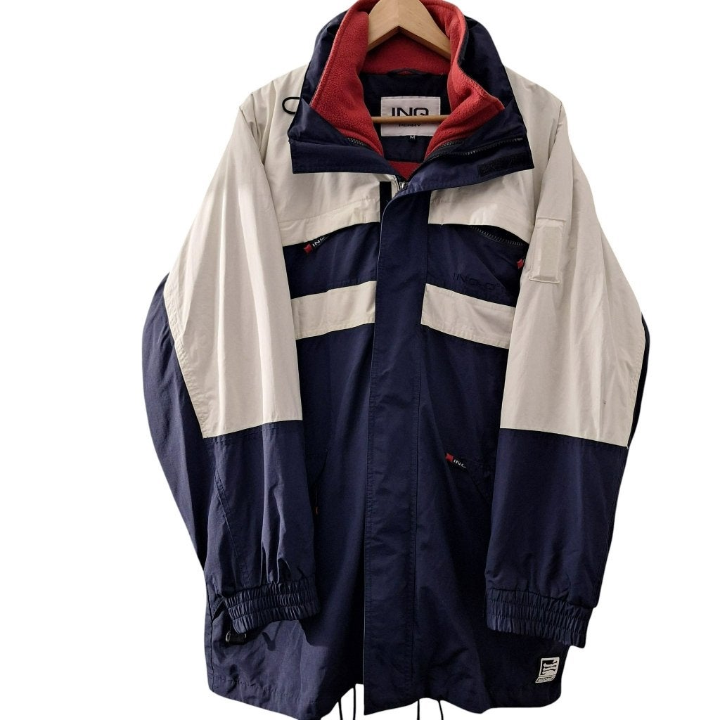 INQ Perry Dubbellaags Jasje – Uitstekende Staat 15€, Blauw, Maat 56/58 (XL), Ophalen of Verzenden, Inq perry