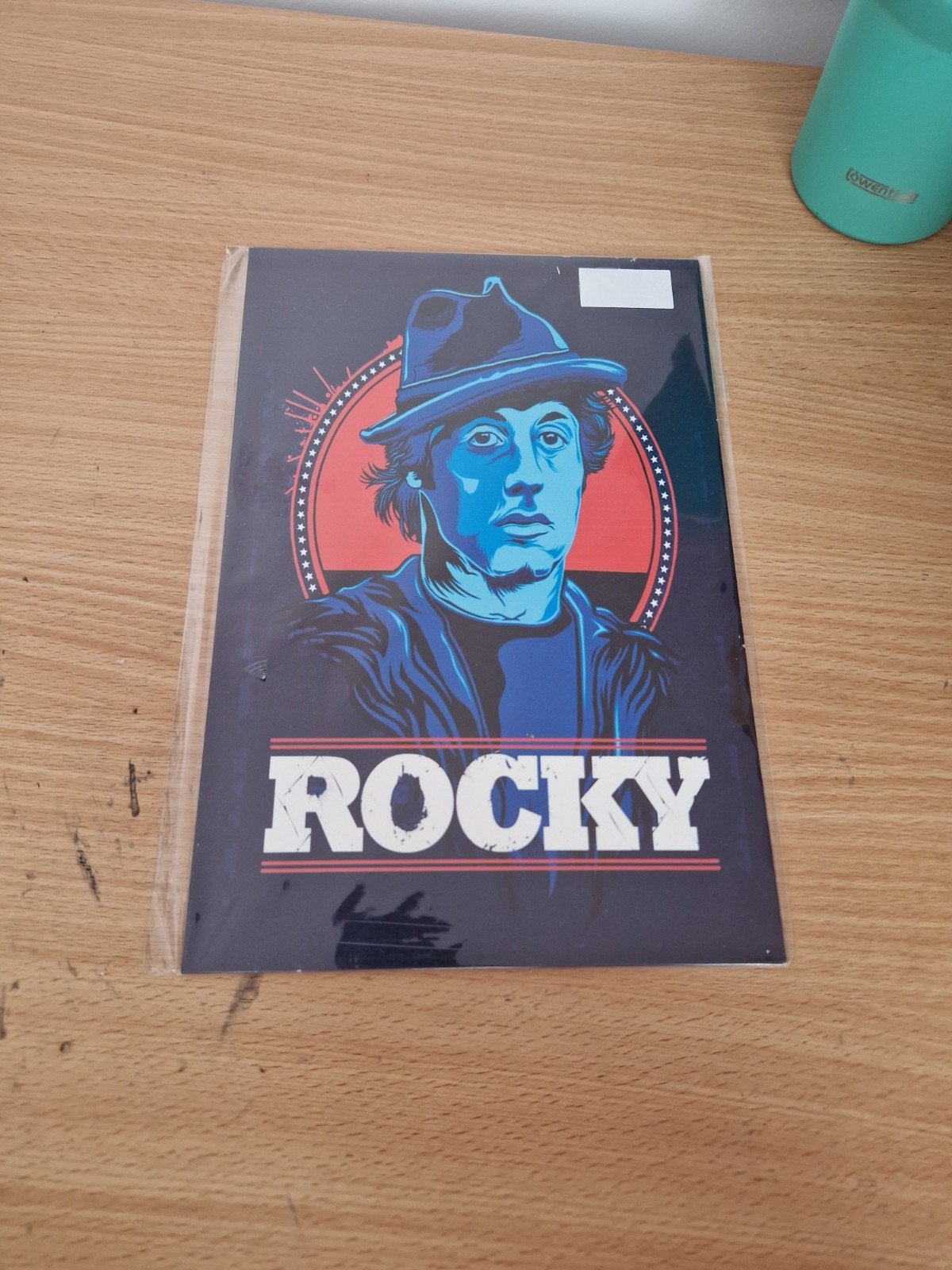 Rocky wandlijst - muurplaat - poster, Verzenden, Nieuw