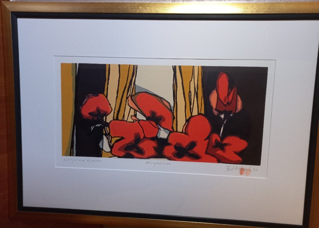 Kunstwerk van Fon Klement, Ophalen, 50 – 75, Oorspronkelijke maker, Zo goed als nieuw