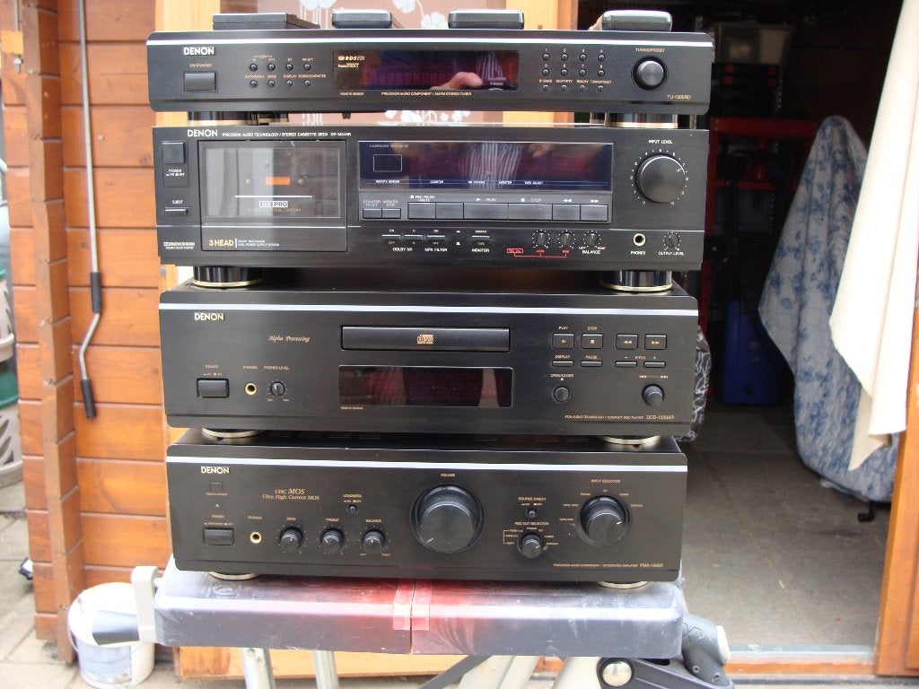 Denon stereo set