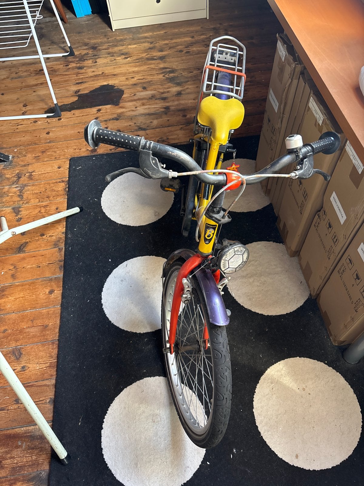Kinderfiets 22 inch doe een goed bod en hij is van jou, Fietsen en Brommers, Gebruikt, Velgrem, Ophalen of Verzenden, Handrem