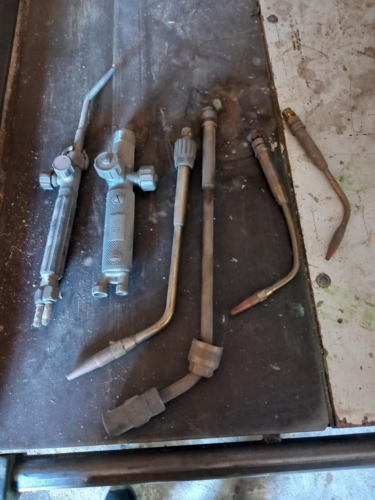 Brander set, Doe-het-zelf en Verbouw, Gereedschap | Lasapparaten, Ophalen, 250 ampère of meer, Overige typen