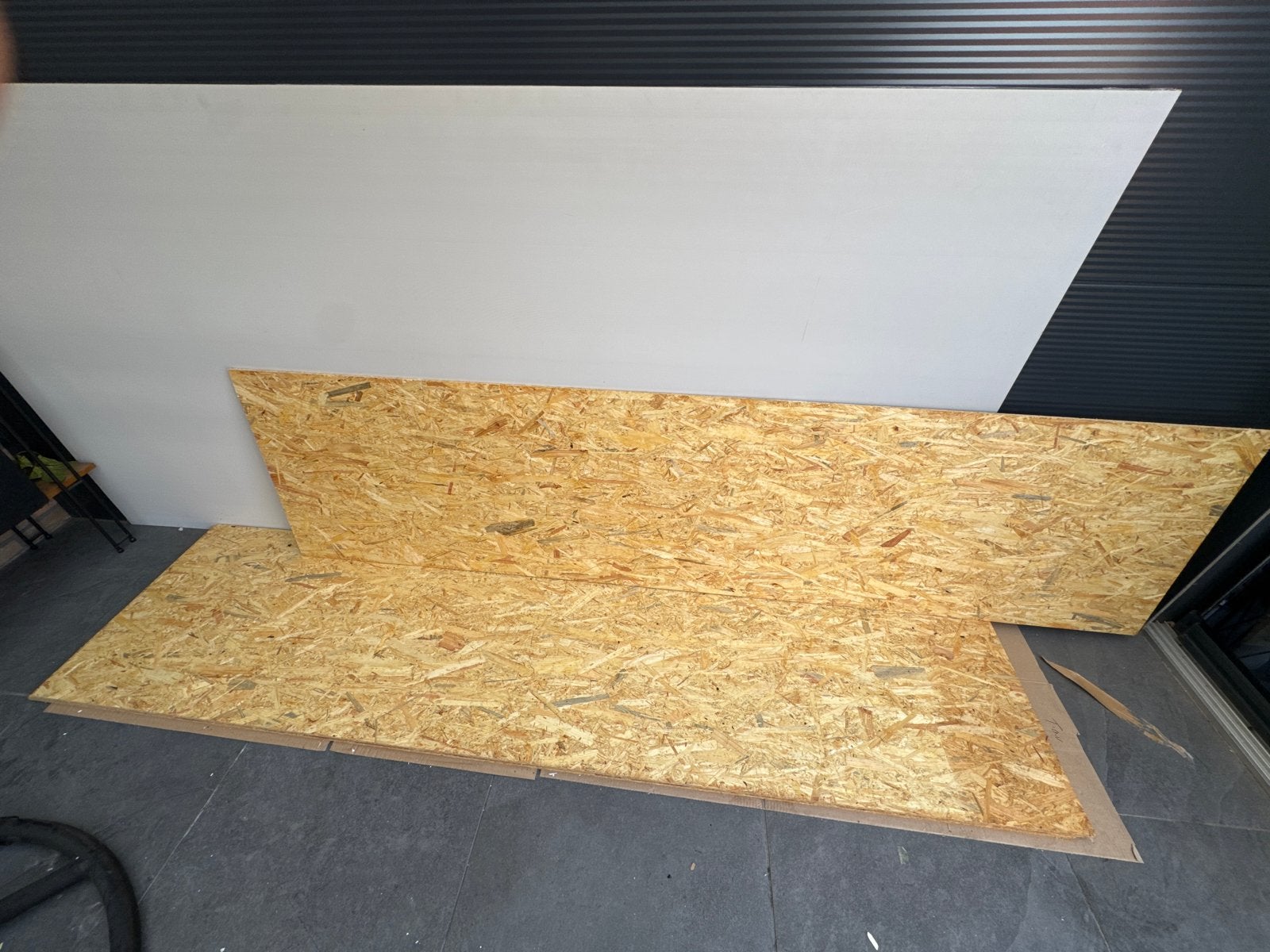 4 OSB platen - 61x244cm, 9mm dik, Doe-het-zelf en Verbouw, Gebruikt, Minder dan 25 mm, Overige typen, Ophalen of Verzenden