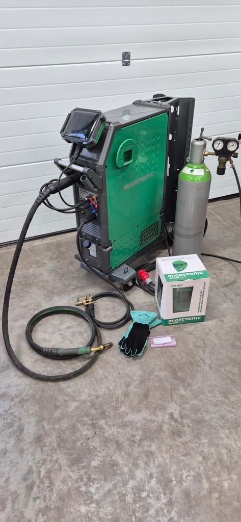 Nieuw Migatronic Sigma Select 400 grafische display met puls, Ophalen, Zo goed als nieuw, 250 ampère of meer, Co2