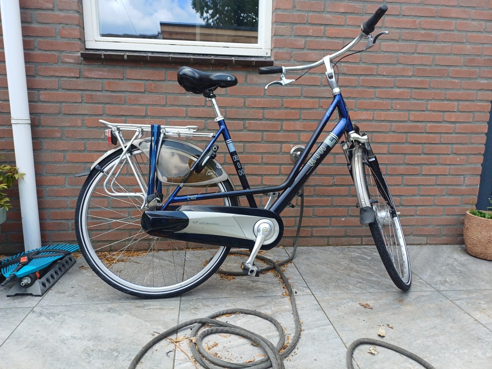Mooie RIH damesfiets 54 cm - Nieuwe banden, Overige merken, Versnellingen, Ophalen of Verzenden, Trommelrem
