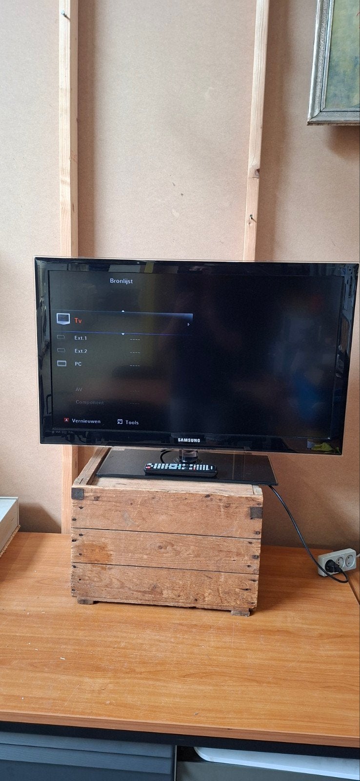 Samsung LE37C630K1W LCD TV - Full HD, Audio, Tv en Foto, Televisies, Gebruikt, 50 Hz, LCD, Samsung