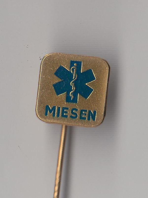 Esculaap Miesen Dokter Arts speldje, Verzamelen, Speldjes, Pins en Buttons, Gebruikt, Speldje of Pin, Overige onderwerpen, Ophalen of Verzenden