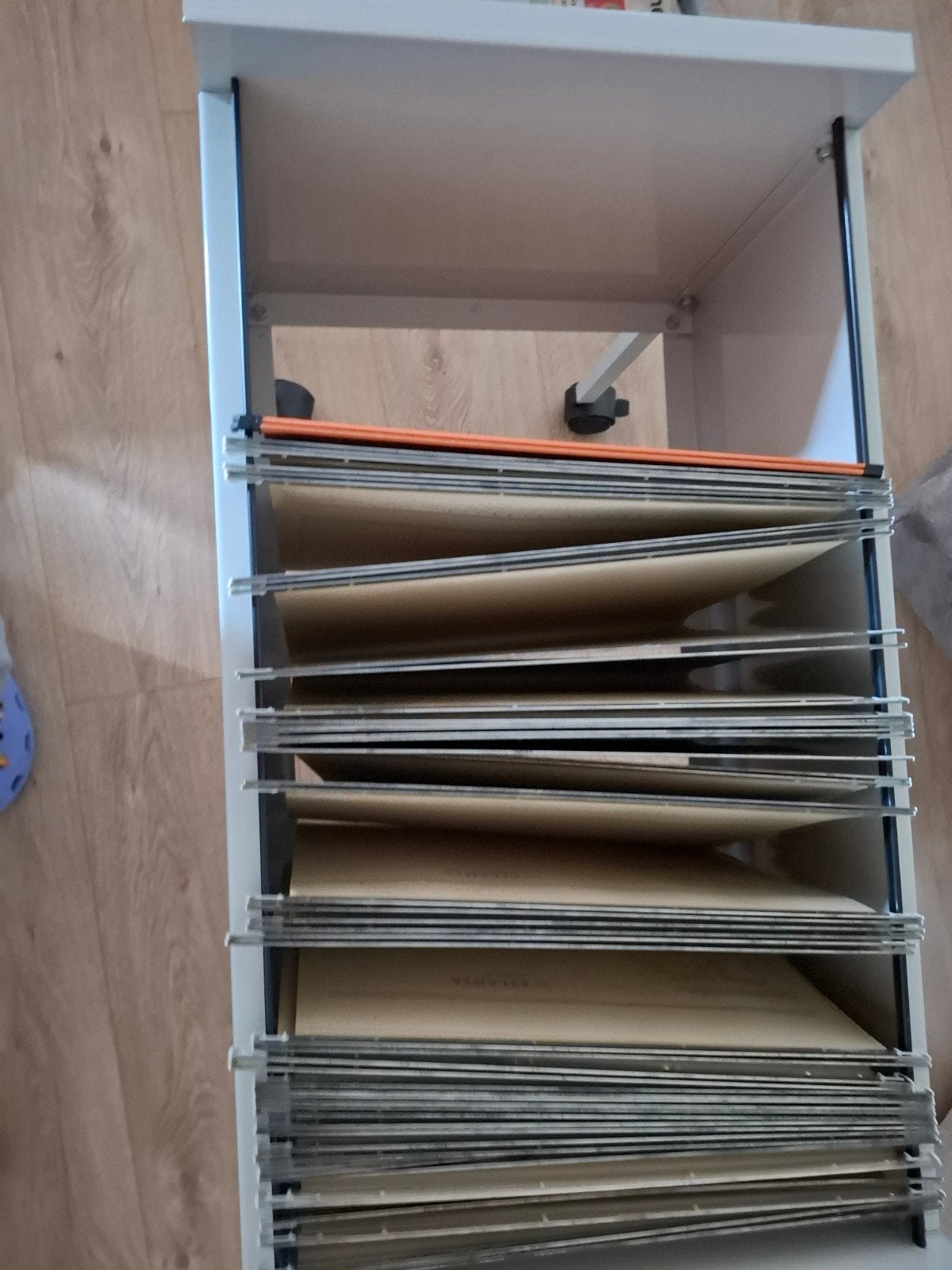 Mobiele archiefkast met hangmappen, Ophalen, Gebruikt