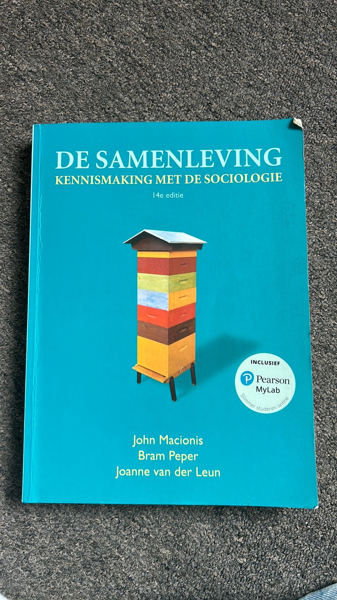 Joanne van der Leur - 14e editie, Gelezen, Joanne van der Leur; John Macionis; Bram Peper, Ophalen of Verzenden, Nederlands