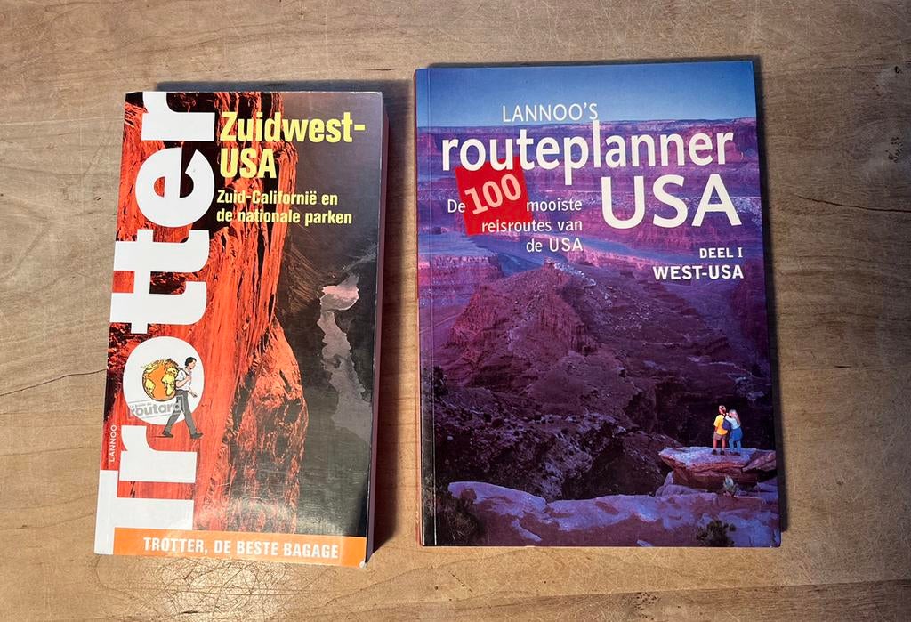 Reisgidsen zuidwest usa Amerika Trotter en Lannoo, Ophalen of Verzenden, Zo goed als nieuw, Noord-Amerika, Reisgids of -boek
