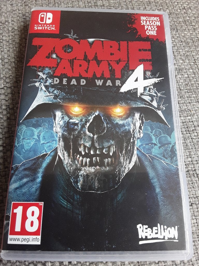 Nintendo Switch Game Zombie Army 4 Dead War, Vanaf 18 jaar, Shooter, 2 spelers, Ophalen of Verzenden