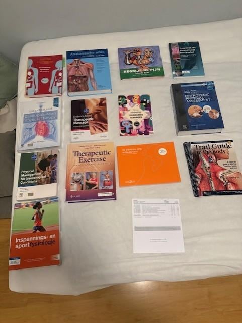 HBO Fysiotherapie boeken compleet, Ophalen, Beta, Zo goed als nieuw, HBO