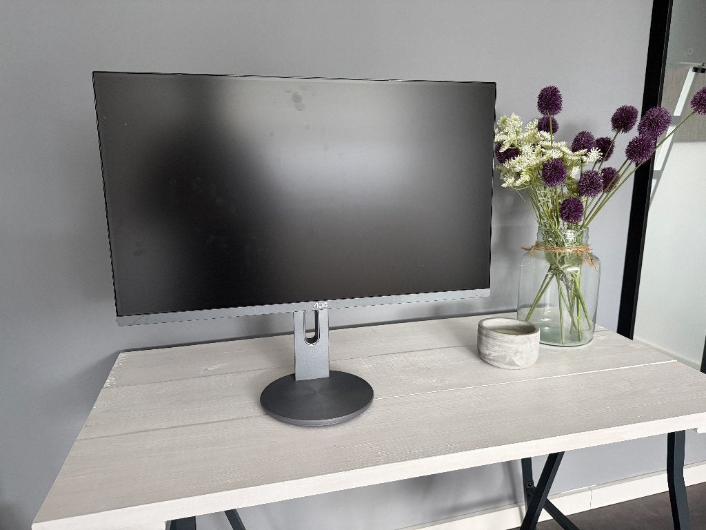 AOC 27 inch beeldscherm, Ophalen, Ingebouwde speakers, IPS, Zo goed als nieuw
