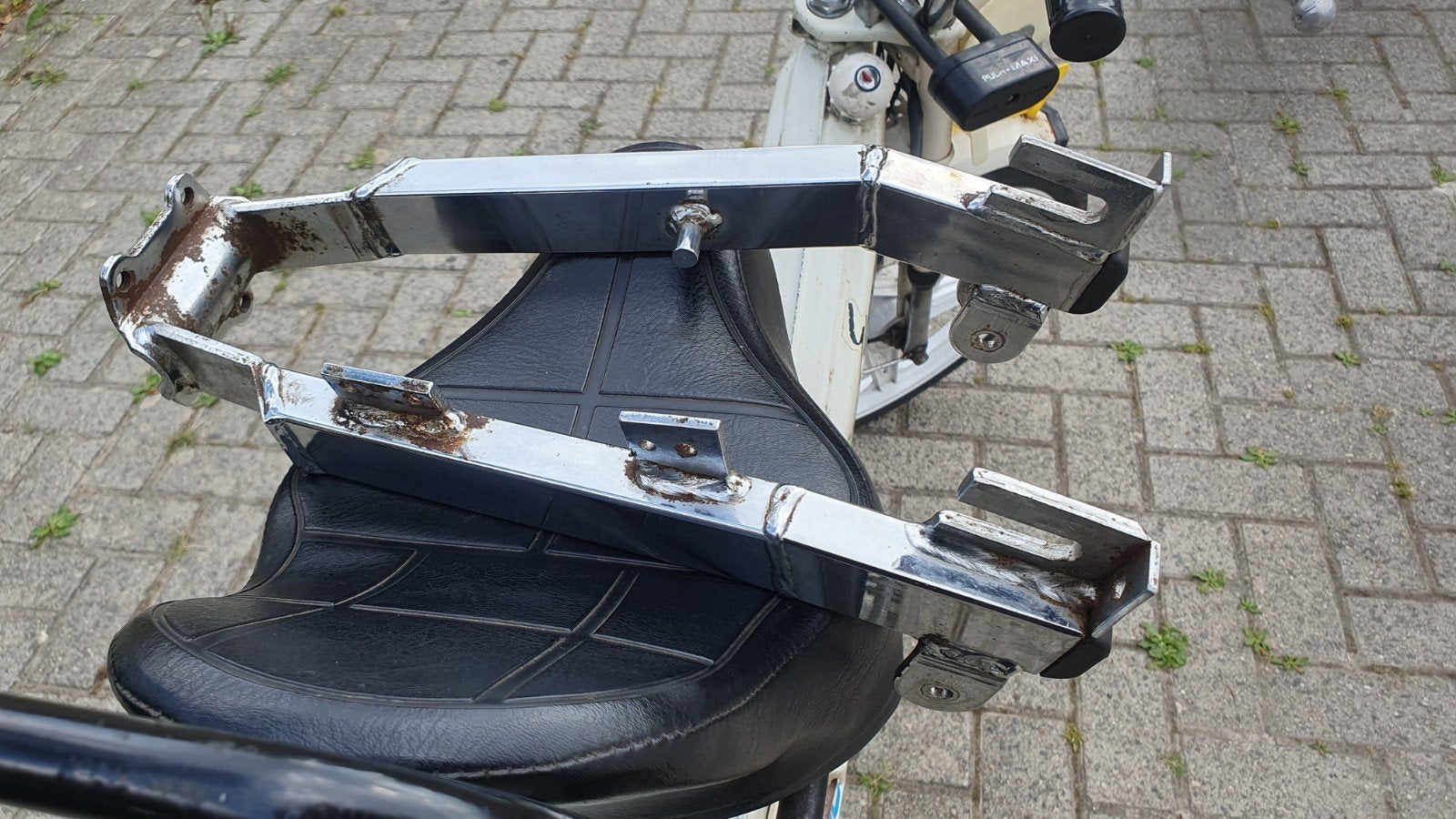 Puch maxi achterbrug., Fietsen en Brommers, Brommeronderdelen | Algemeen, Gebruikt, Frame, Ophalen