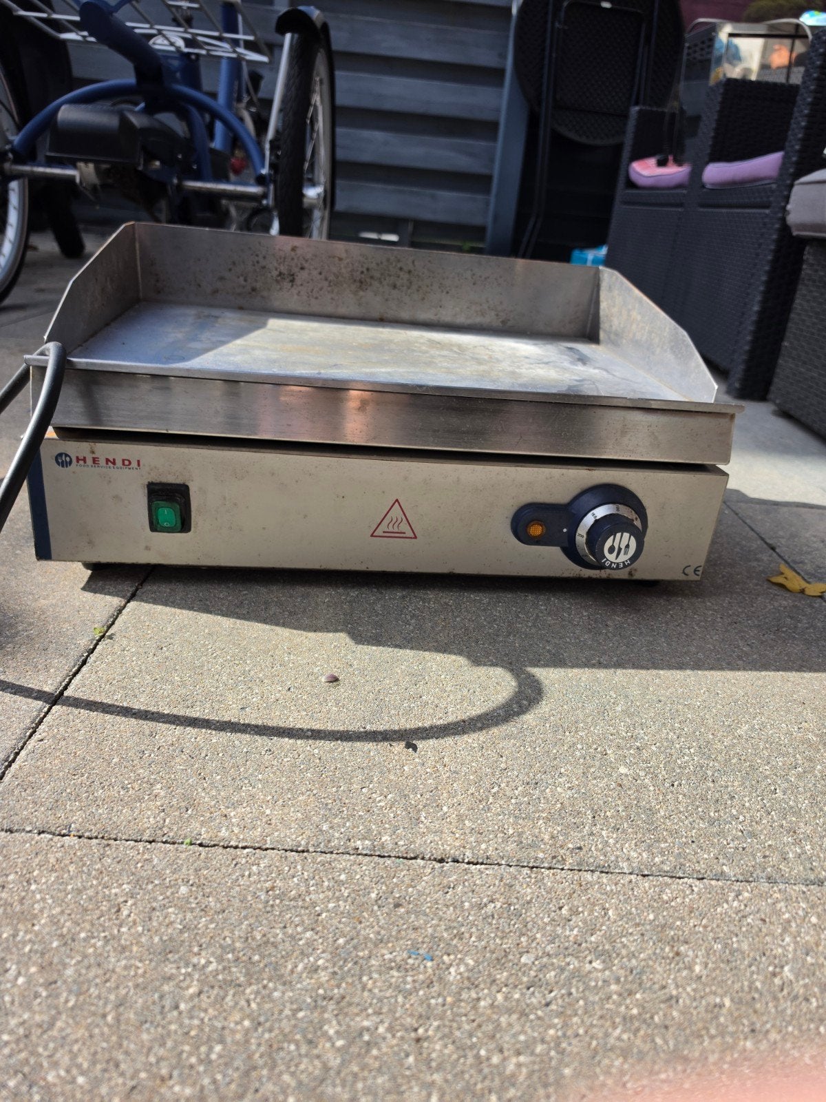 Hendi Griddle Bakplaat 2400W, Ophalen, Gebruikt