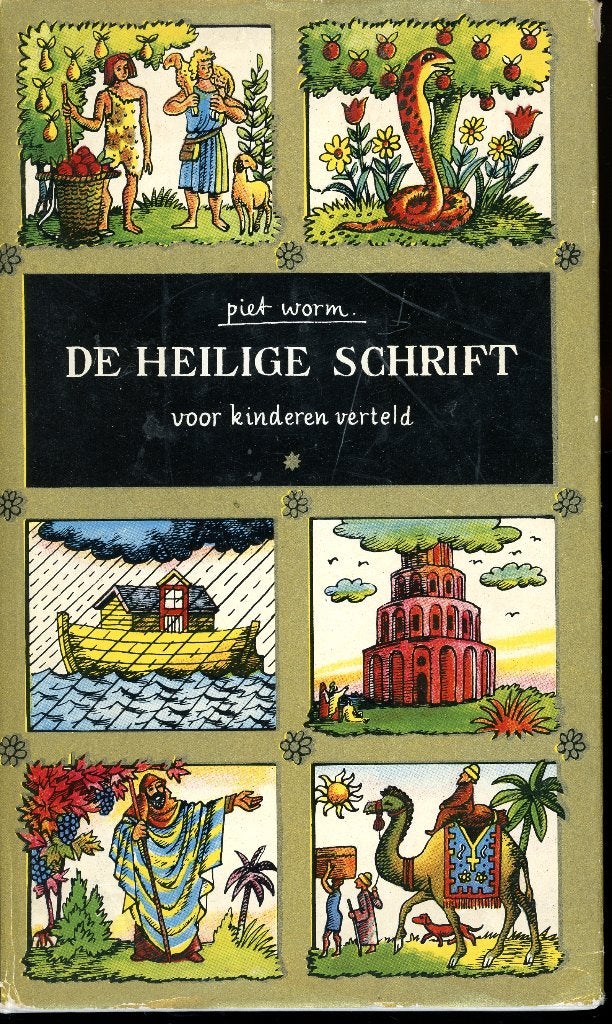 De Heilige Schrift voor kinderen verteld - Deel 1- Piet Worm, Ophalen of Verzenden, Gelezen, Christendom | Katholiek