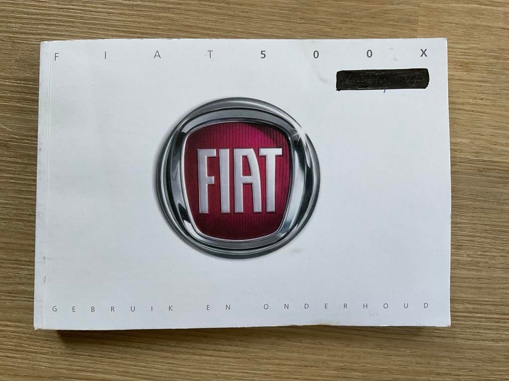 Handleiding Fiat 500X - Gebruik en Onderhoud  (Nederland ), Auto diversen, Autostickers, Ophalen of Verzenden