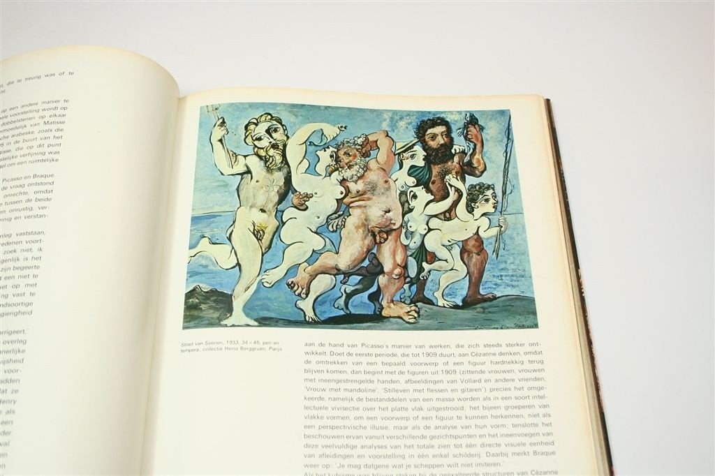 Picasso — Leven & Meesterwerken Vintage Kunstboek 1974, Ophalen of Verzenden, Gelezen