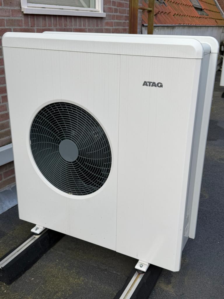 Atag warmtepomp ODM 7T + Atag boiler CBS180E (NIEUW), Huis en Inrichting, Kachels, Ophalen, Nieuw, Elektrisch, Gaskachel