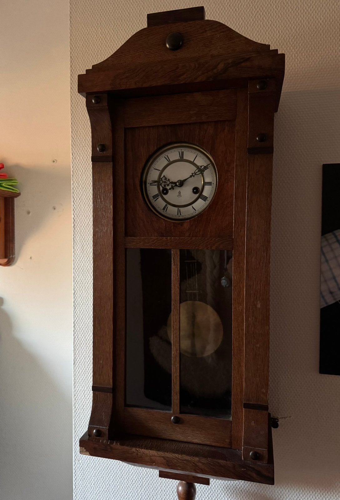 Regulateur klok, Ophalen