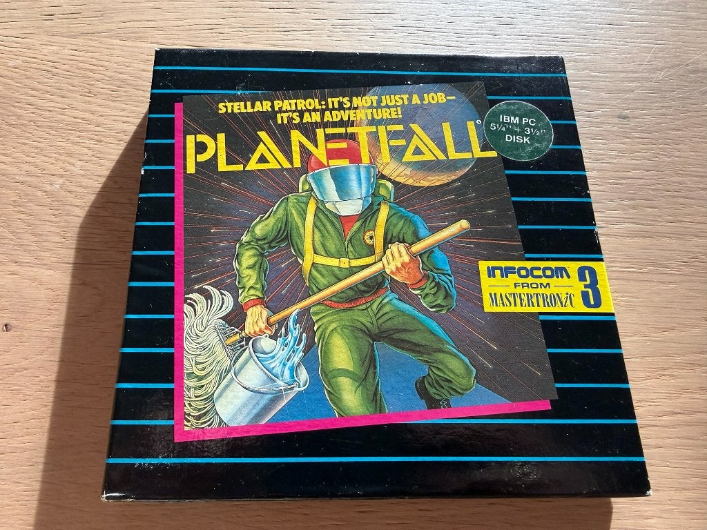Planetfall PC diskette, Avontuur en Actie, Gebruikt, Verzenden, 1 speler
