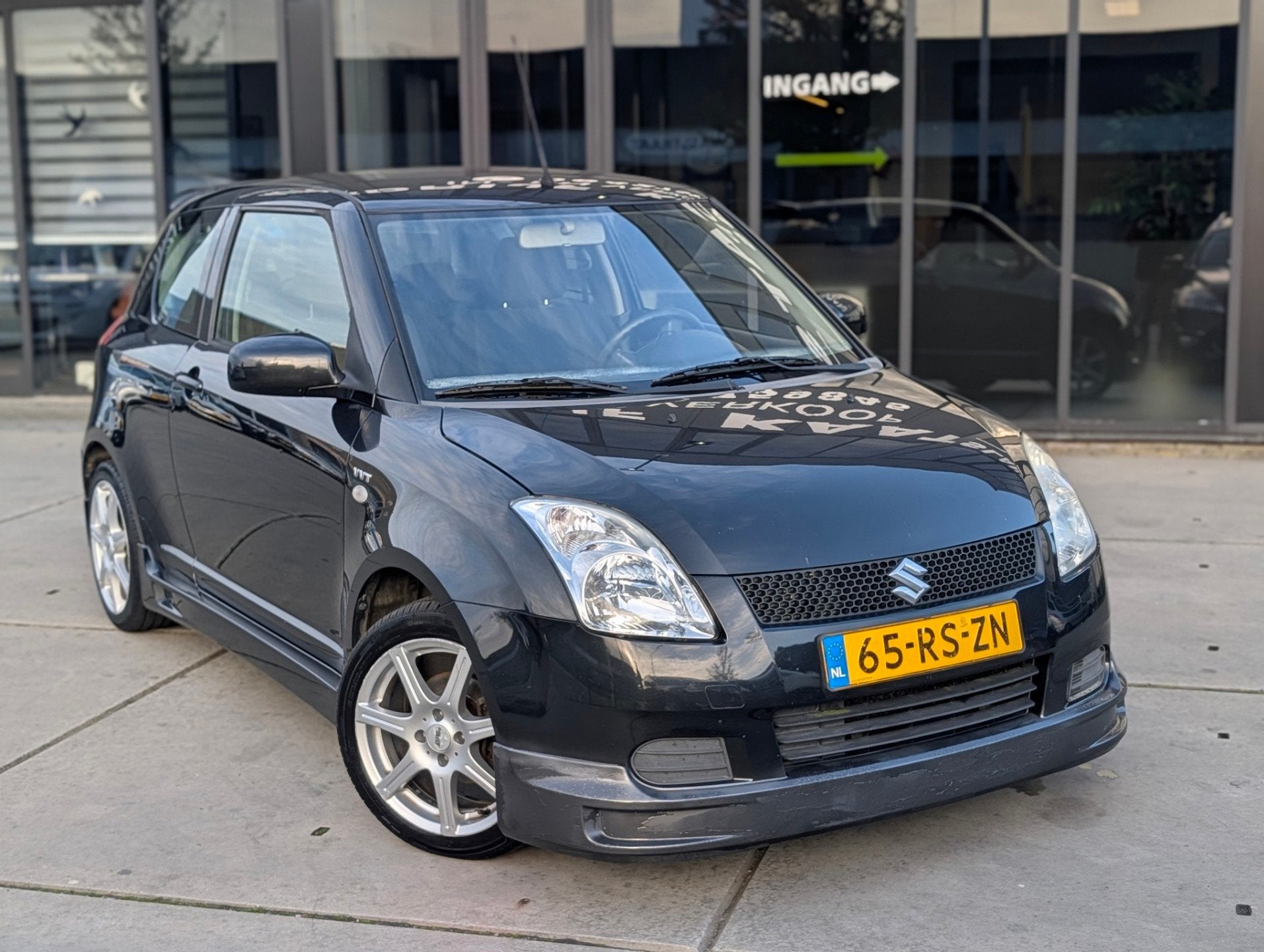 Suzuki Swift 1.5 GLS - Airco, Auto's, Voorwielaandrijving, Zwart, 400 kg, Bedrijf