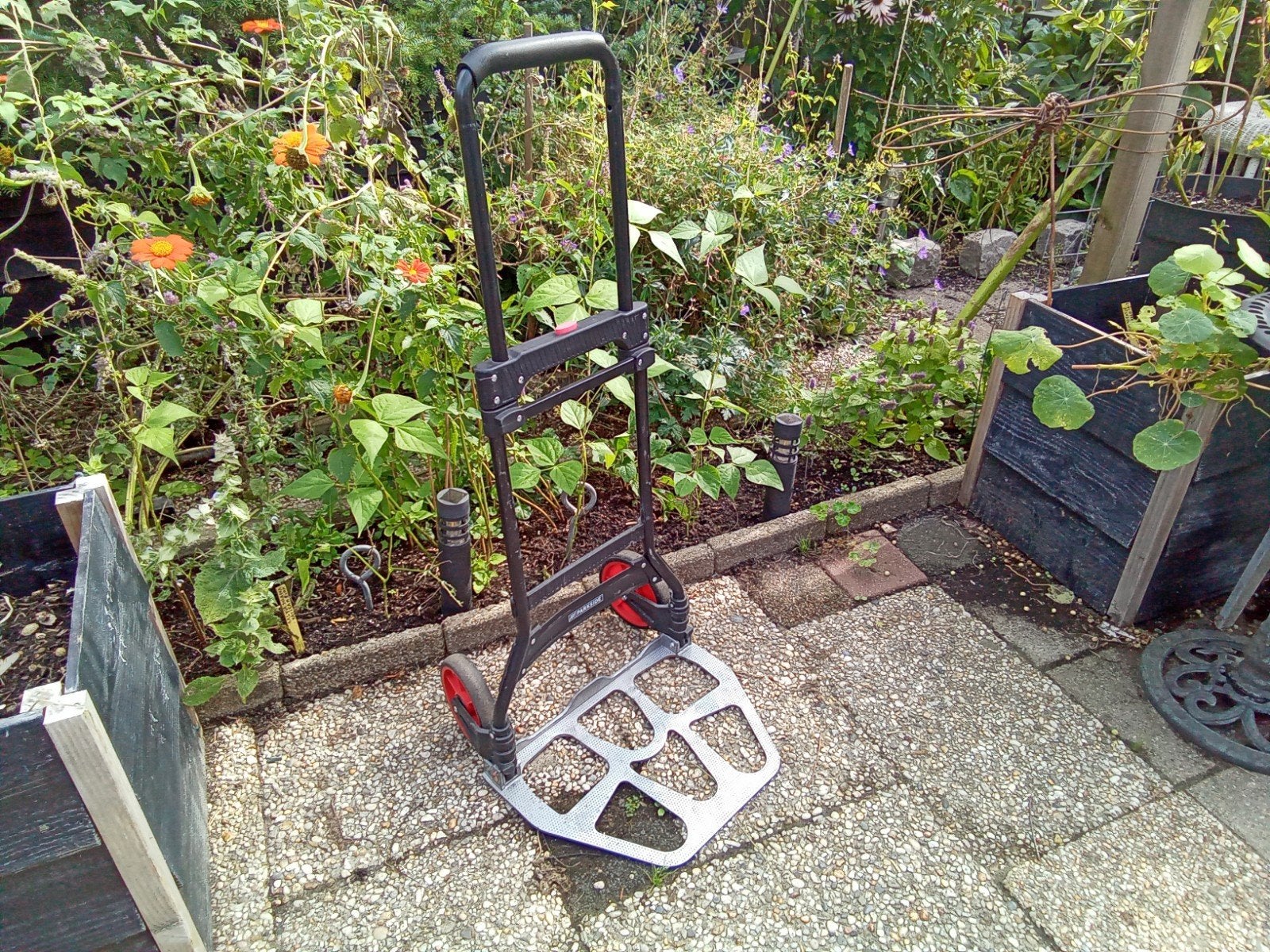 opklapbare steekwagen, Ophalen, Gebruikt, Opvouwbaar, 80 kg of meer