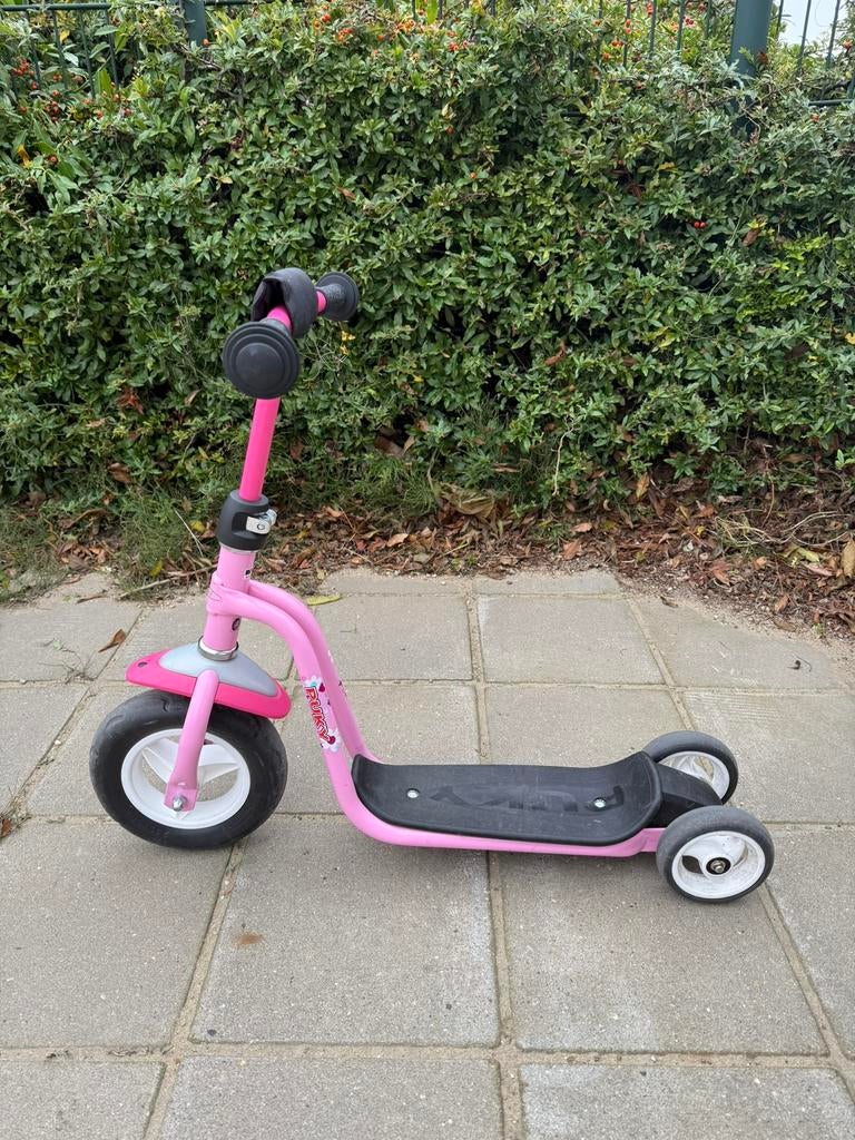 Puky kinderstep roze, Fietsen en Brommers, Steps, Ophalen, Zo goed als nieuw, Gewone step