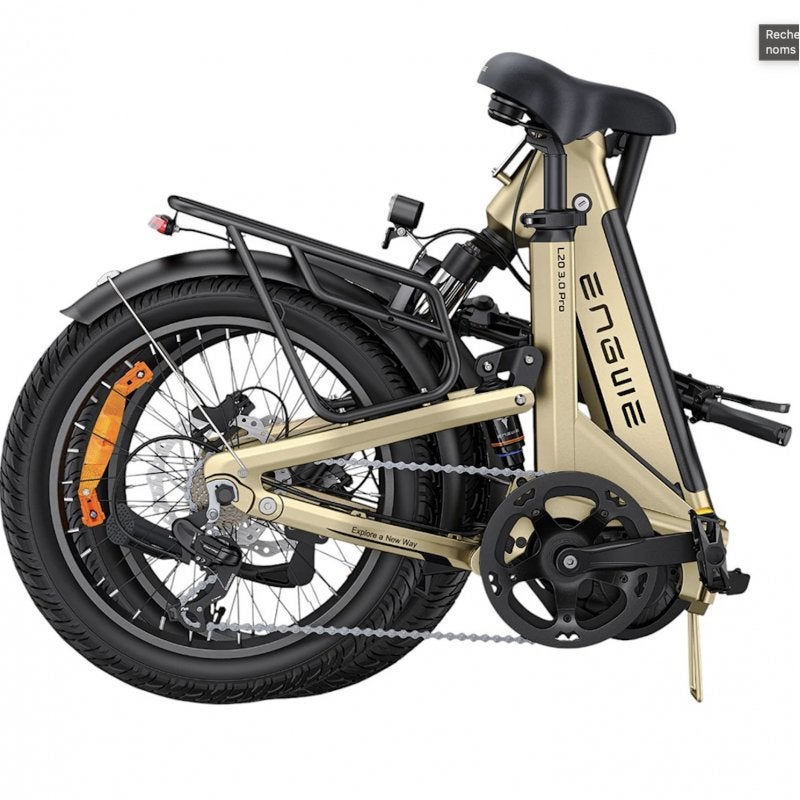 Elektrische Vouwfiets ENGWE L20 PRO 3.0 Champagne 25W 100NM, Ophalen of Verzenden, Nieuw