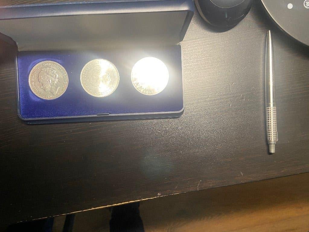 Zilveren munten set, Koningin Juliana, Zilver, 10 gulden, Verzenden