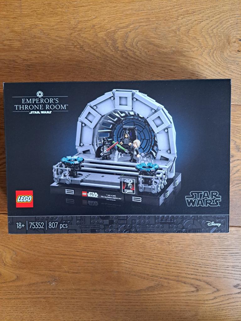 Nieuw LEGO Star Wars Emperor's Throne Room 75352, Star Wars, Lego, Nieuw, Ophalen of Verzenden