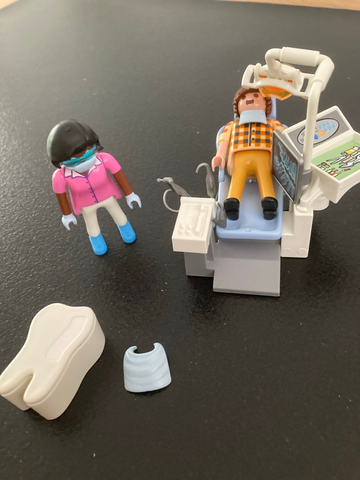 Playmobil tandarts setje - niet compleet, Gebruikt, Losse onderdelen, Overige typen, Ophalen of Verzenden