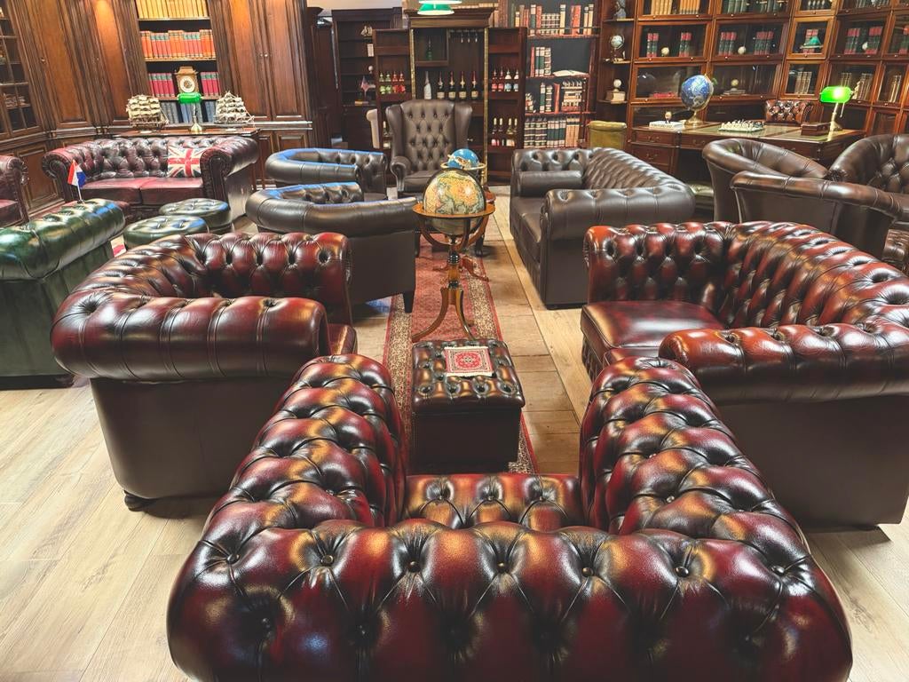 Chesterfield meubels showroom, Ophalen