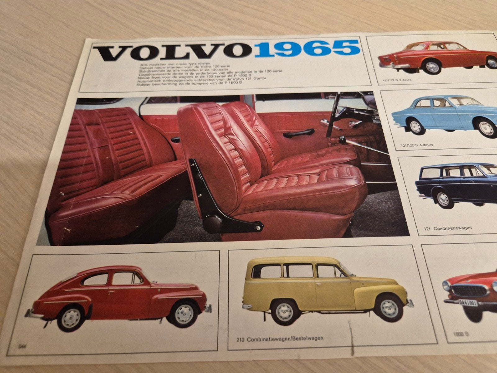 1965 Nederlands Volvo 1800 S coupé PV544 duett Amazon 121S, Ophalen of Verzenden, Zo goed als nieuw, Volvo