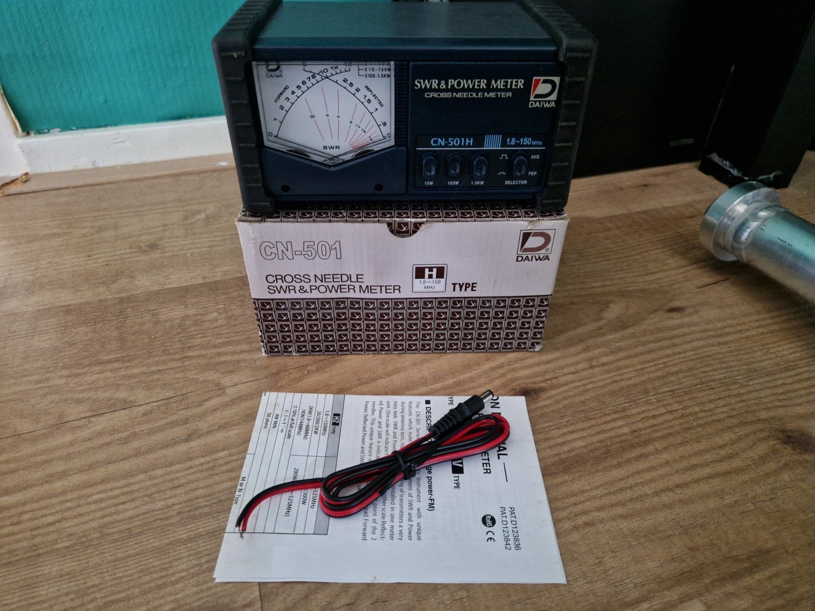 Daiwa CN501H kruisnaaldmeter SWR, Telecommunicatie, Ophalen of Verzenden, Nieuw