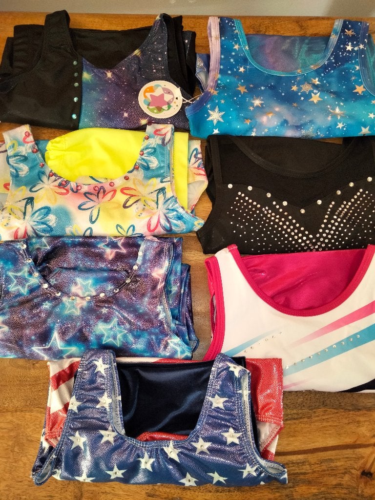 Turnpakje/turnpakjes maat 122 SALE nu 9,50 per stuk (1), Kindermaat 122 t/m 140, Ophalen of Verzenden, Nieuw, Turnpak(je)
