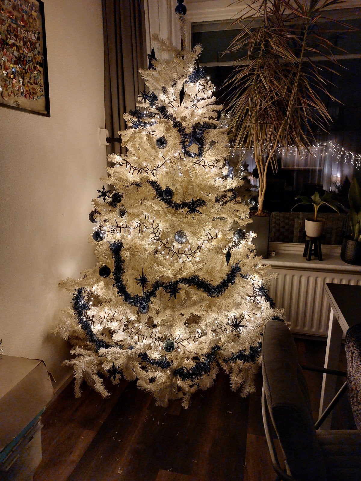Witte kerstboom, Diversen, Kerst, Ophalen, Gebruikt