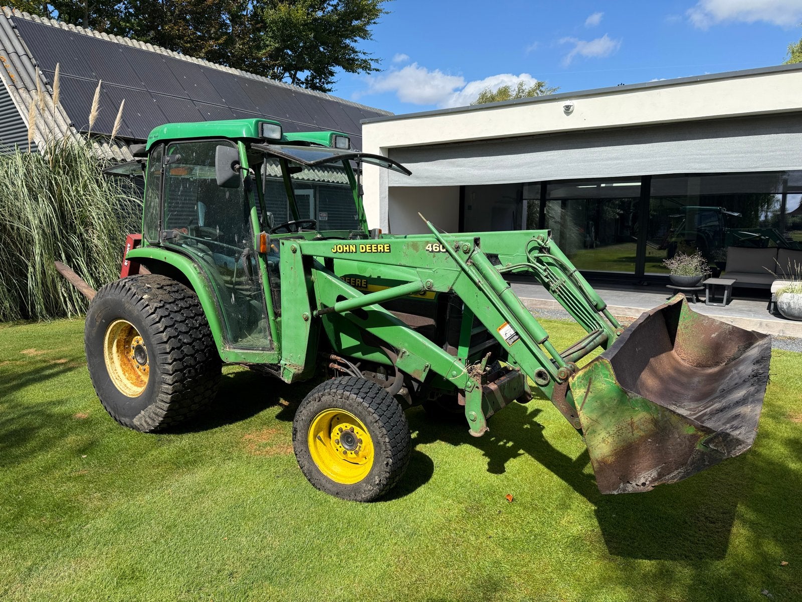 John Deere 4600 Compact Tractor met voorlader, Gebruikt, 2500 tot 5000, Tot 80 Pk, Ophalen