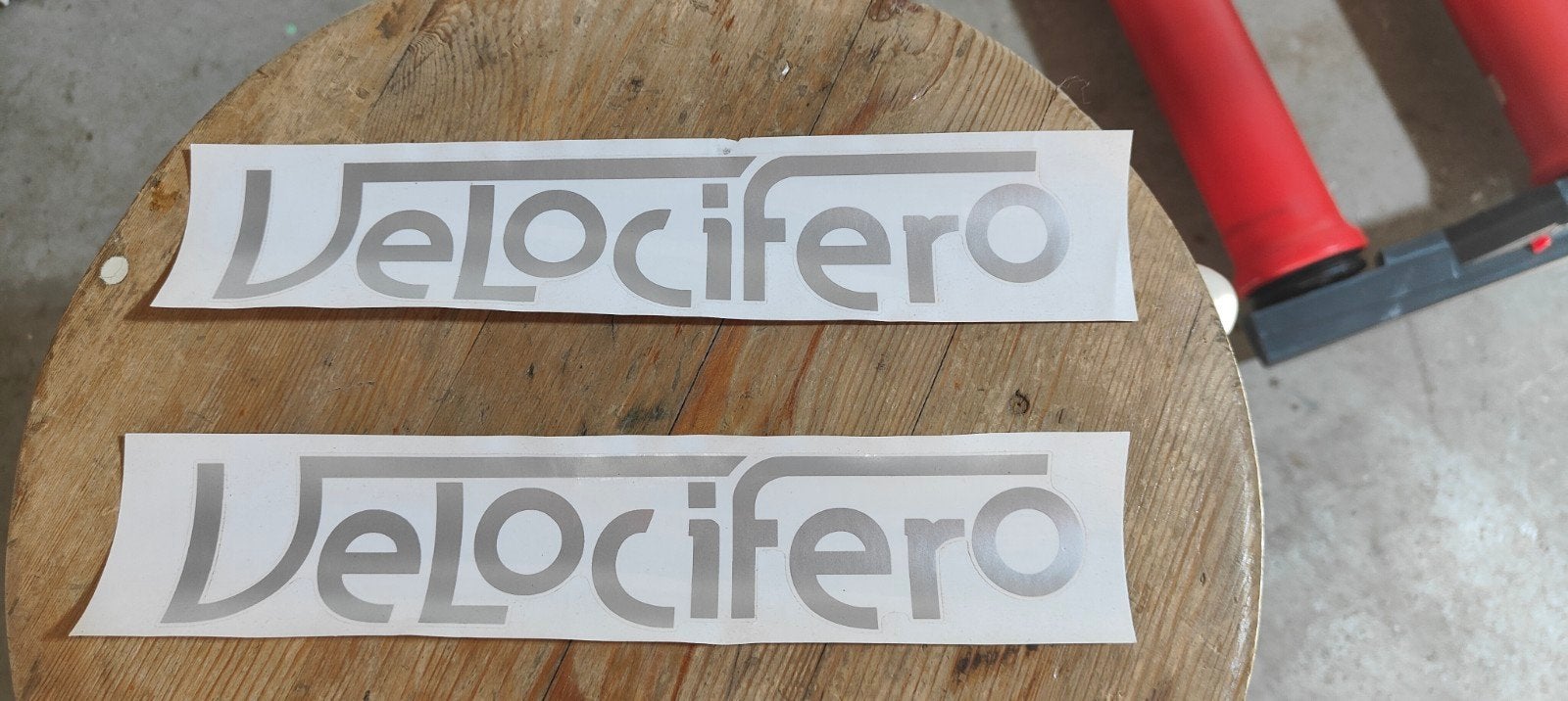 Italjet Velocifero Scooter Stickers - Set van 2, Fietsen en Brommers, Ophalen of Verzenden, Nieuw, Overige typen, Overige merken
